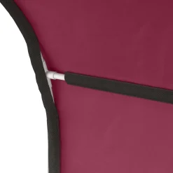 vidaXL Bedtunnel voor kinderbedden 2 st Rood Polyester