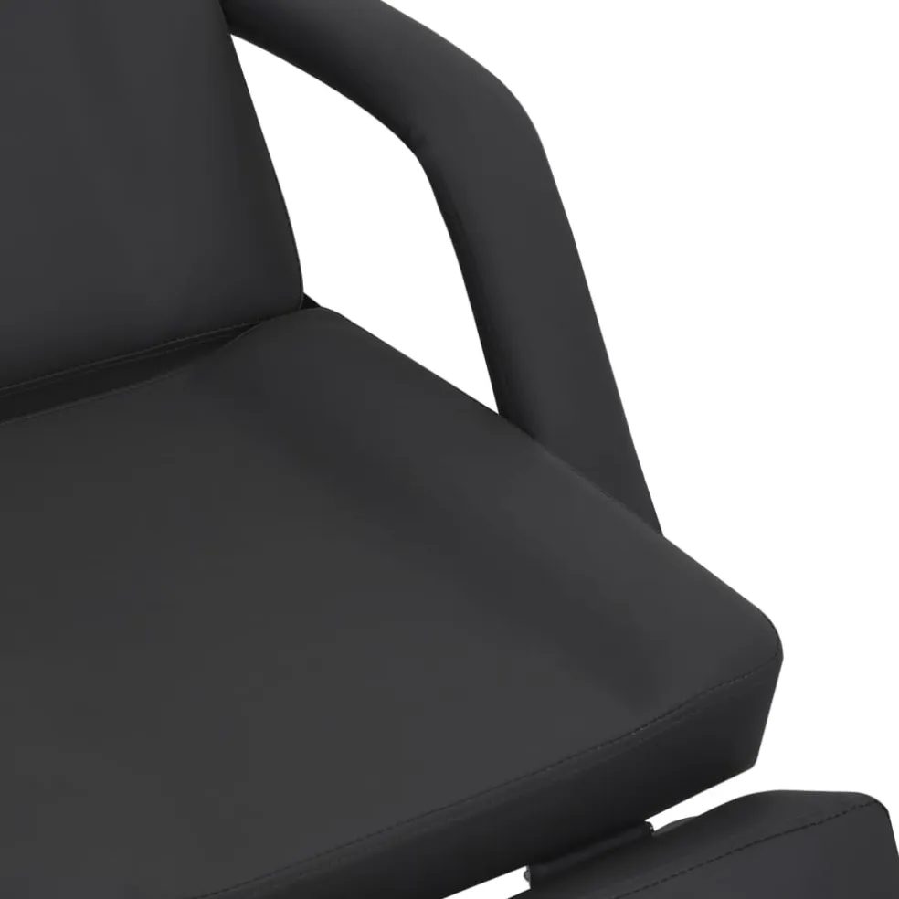 vidaXL Behandelstoel 180x62x78 cm kunstleer zwart