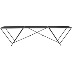vidaXL Behangtafel inklapbaar 300x60x78 cm MDF en aluminium