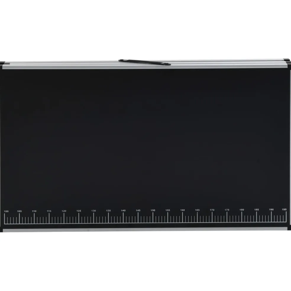 vidaXL Behangtafel inklapbaar 300x60x78 cm MDF en aluminium