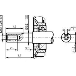 vidaXL Benzinemotor 15 pk 11 kW zwart