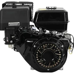 vidaXL Benzinemotor 15 pk 11 kW zwart