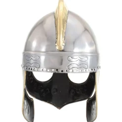 vidaXL Beowulfhelm replica LARP staal zilverkleurig