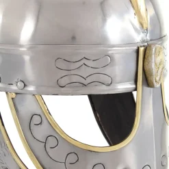 vidaXL Beowulfhelm replica LARP staal zilverkleurig