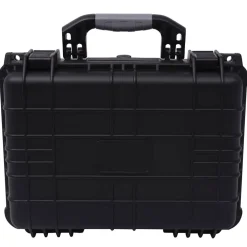 vidaXL Beschermende materiaalkoffer 40,6x33x17,4 cm zwart