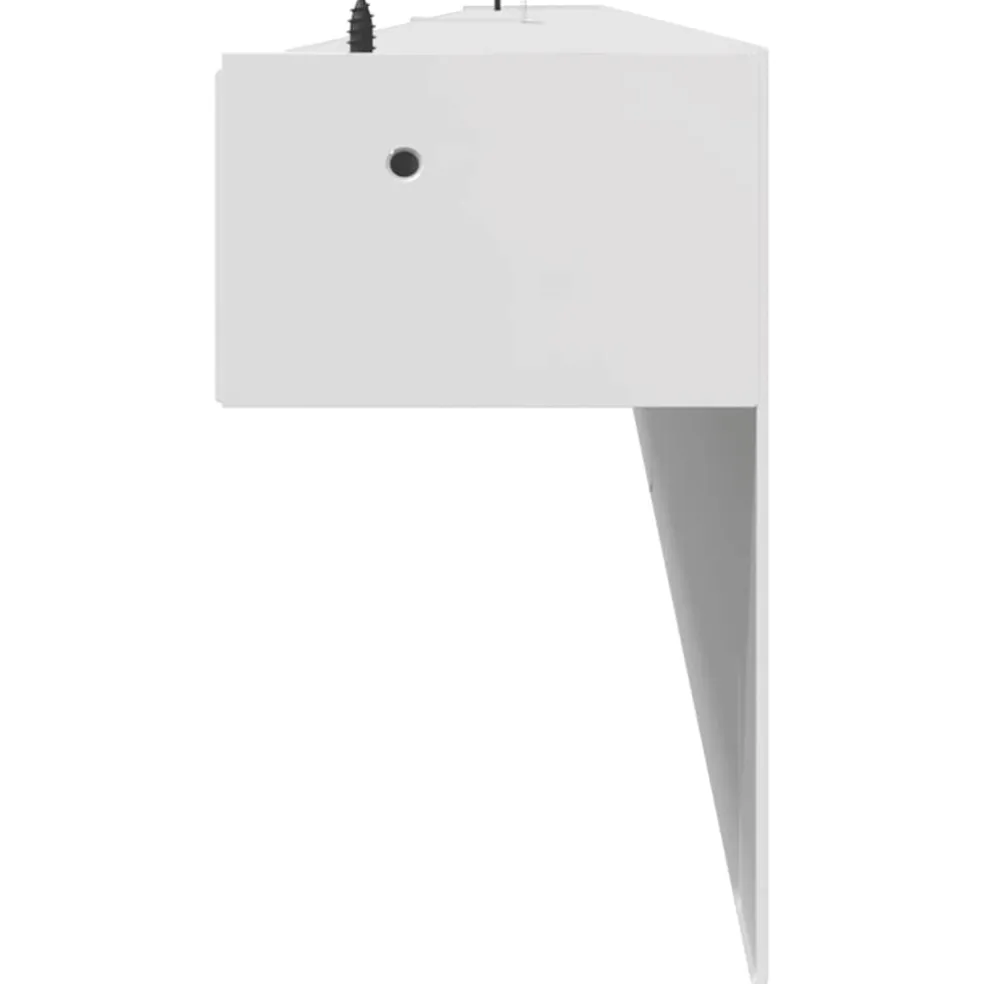 vidaXL Beslagset schuifdeur 183 cm aluminiumlegering zilverkleurig