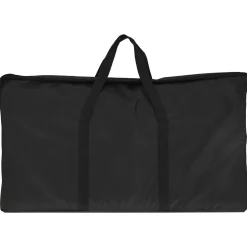 vidaXL Beursbalie Lichtbruin en wit 90 x 48 x 93 cm Bewerkt hout en PP