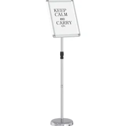 vidaXL Beurs Displays Zilver 30 x 25 x 128 cm Aluminium