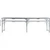 vidaXL Bierpongtafel inklapbaar 240 cm zwart