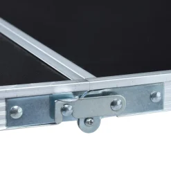 vidaXL Bierpongtafel inklapbaar 240 cm zwart