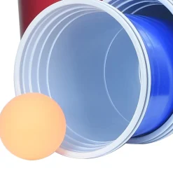 vidaXL Bierpongtafel met bekers en ballen inklapbaar 240 cm