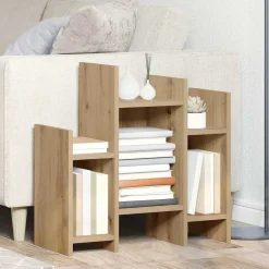 vidaXL Bijzetkast Artisan Eiken 60 x 26 x 60 cm Bewerkt hout