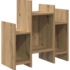 vidaXL Bijzetkast Artisan Eiken 60 x 26 x 60 cm Bewerkt hout