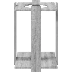 vidaXL Biljartkeu standaard Bewerkt hout 42 x 43 x 60 cm Grijs Sonoma