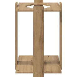 vidaXL Biljartkeu standaard Bewerkt hout 60 x 20 x 57 cm Sonoma Eiken