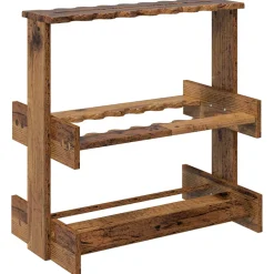 vidaXL Biljartkeu standaard Bewerkt hout 60 x 35 x 60 cm Eikenhout