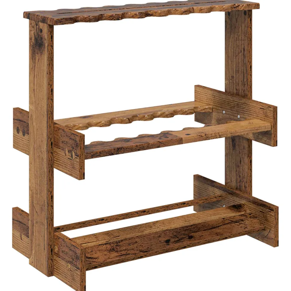 vidaXL Biljartkeu standaard Bewerkt hout 60 x 35 x 60 cm Eikenhout