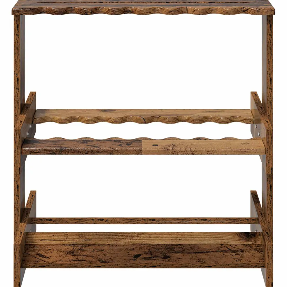 vidaXL Biljartkeu standaard Bewerkt hout 60 x 35 x 60 cm Eikenhout