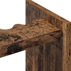 vidaXL Biljartkeu standaard Bewerkt hout 60 x 20 x 57 cm Oud hout