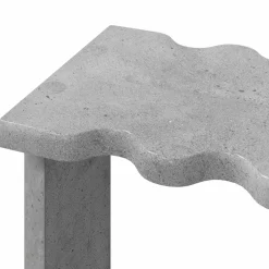 vidaXL Biljartkeu standaard Bewerkt hout 60 x 35 x 60 cm Betongrijs