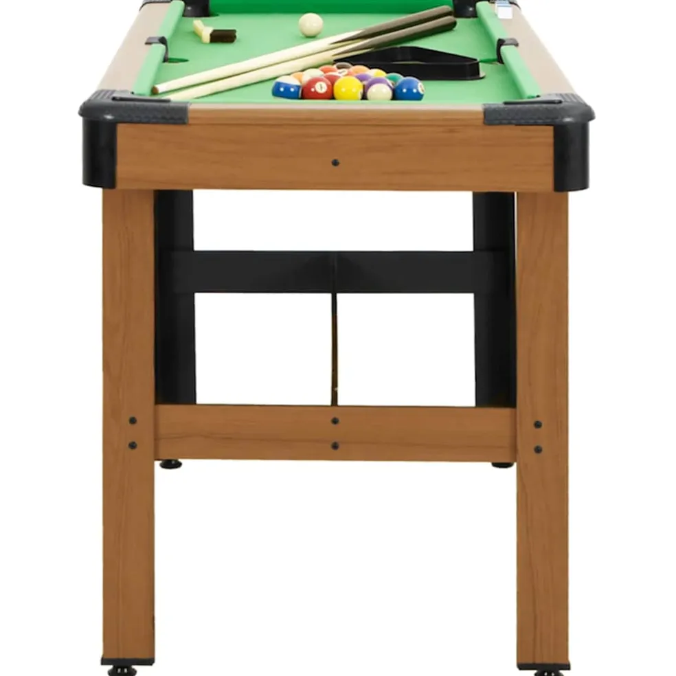 vidaXL Biljarttafel 4 feet 122x61x76 cm bruin