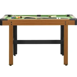 vidaXL Biljarttafel 4 feet 122x61x76 cm bruin