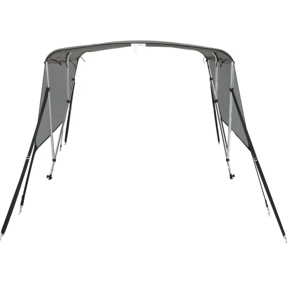 vidaXL Biminitop 3 bogen met mesh zijwanden 183x(137-152)x137 cm