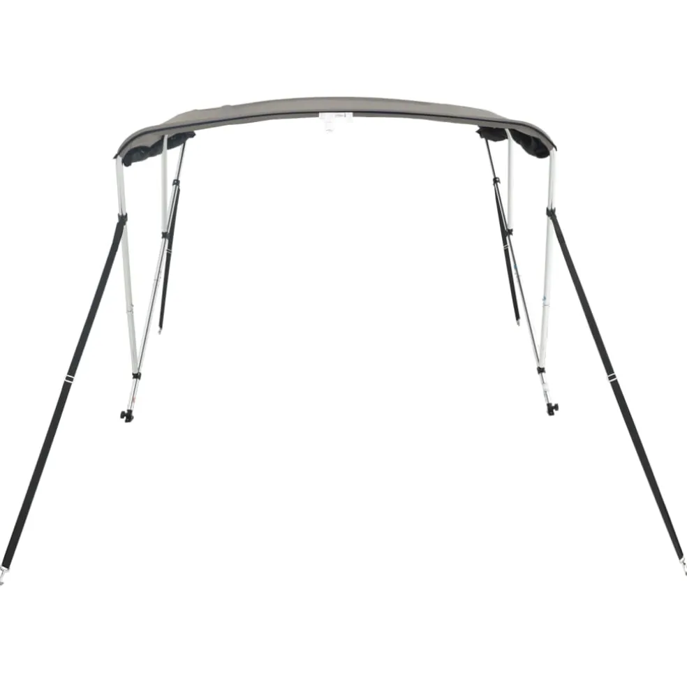 vidaXL Biminitop 3 bogen met mesh zijwanden 183x(137-152)x137 cm