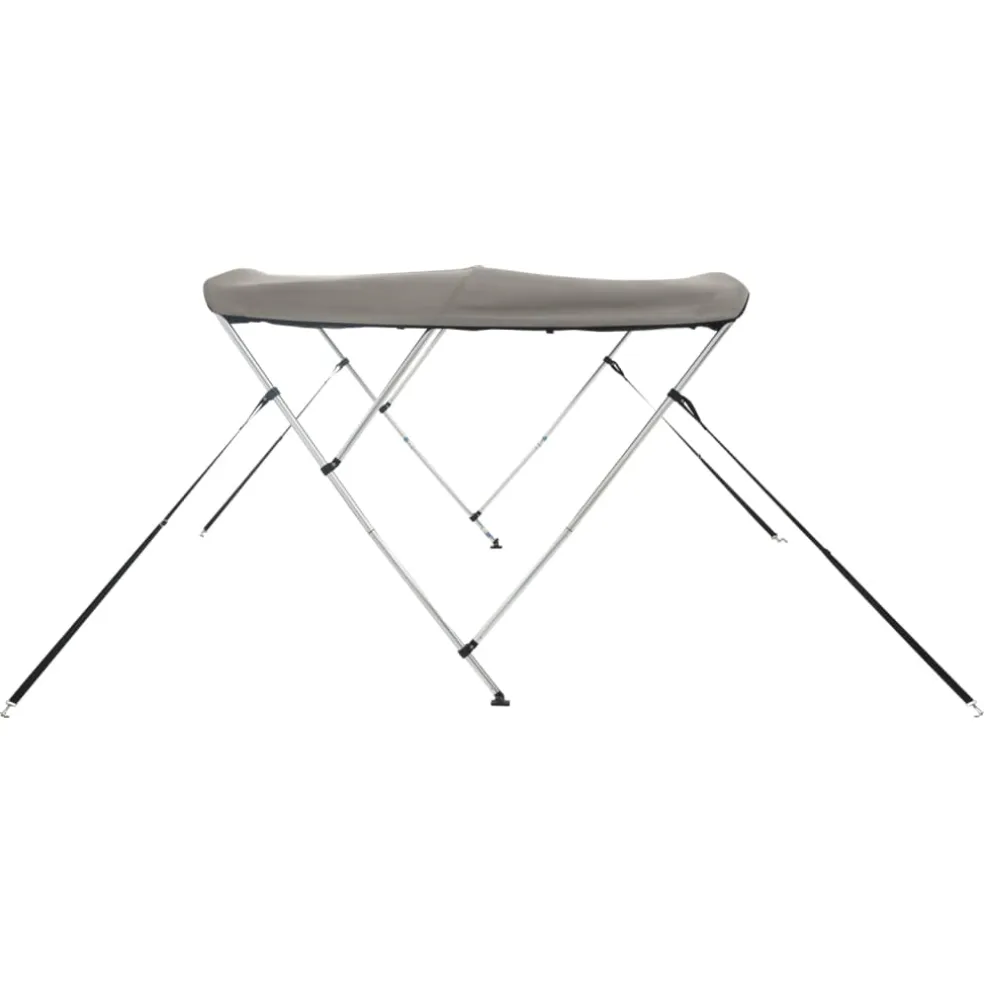vidaXL Biminitop 3 bogen met mesh zijwanden 183x(137-152)x137 cm