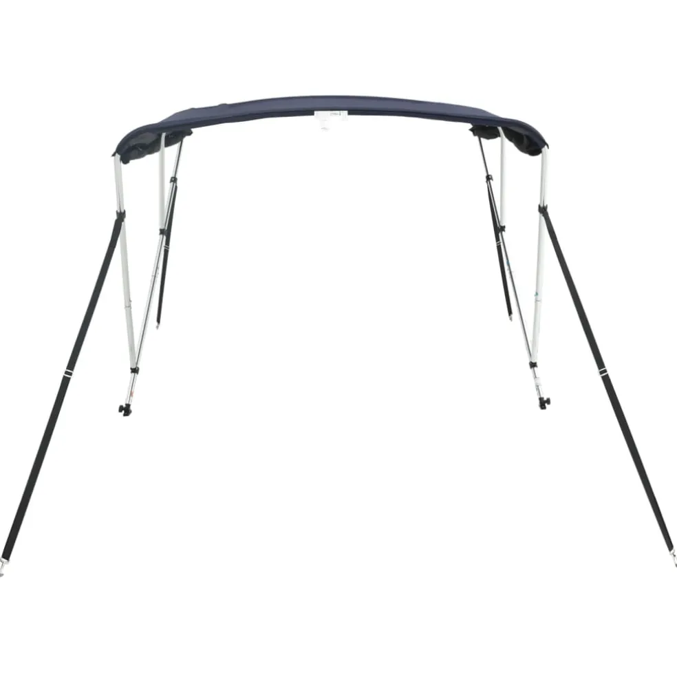 vidaXL Biminitop 3 bogen met mesh zijwanden 183x(137-152)x137 cm
