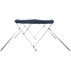 vidaXL Biminitop 3 bogen met mesh zijwanden 183x(137-152)x137 cm