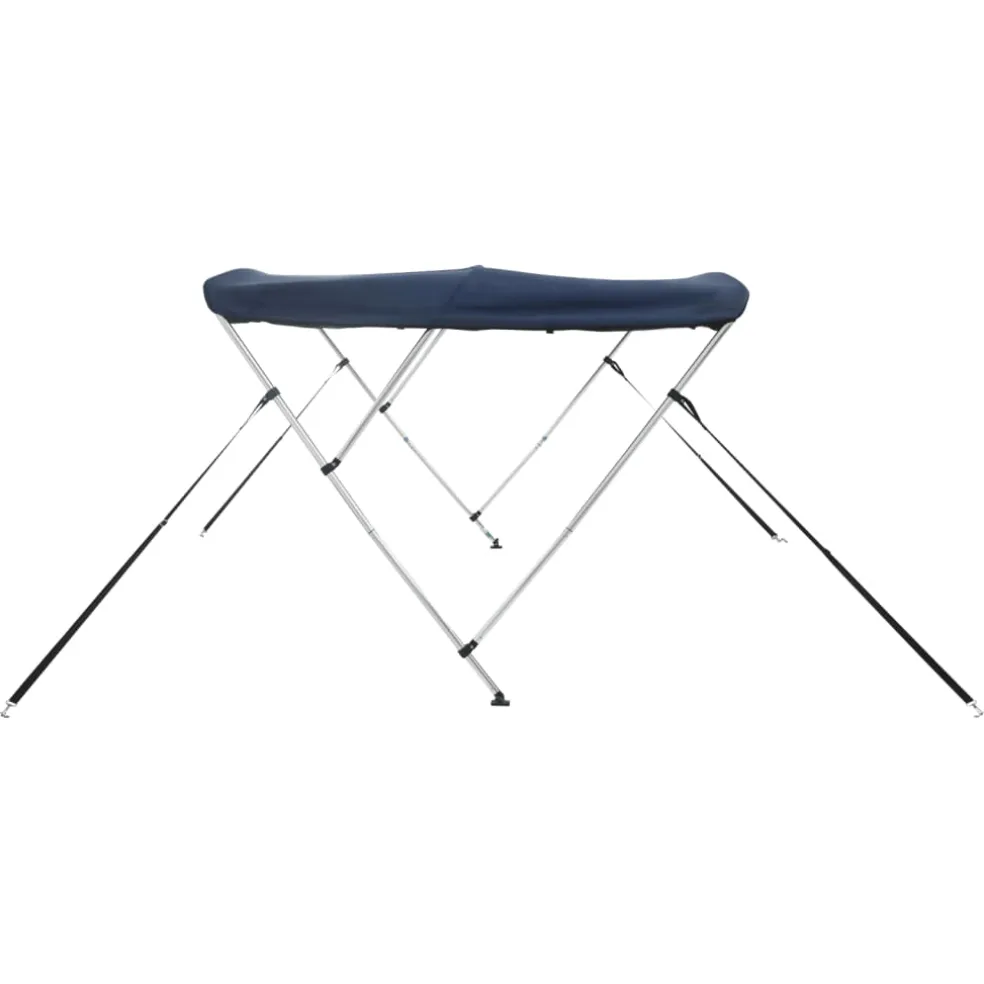 vidaXL Biminitop 3 bogen met mesh zijwanden 183x(137-152)x137 cm