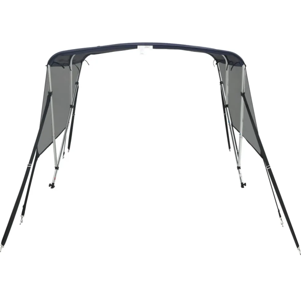 vidaXL Biminitop 3 bogen met mesh zijwanden 183x(137-152)x137 cm