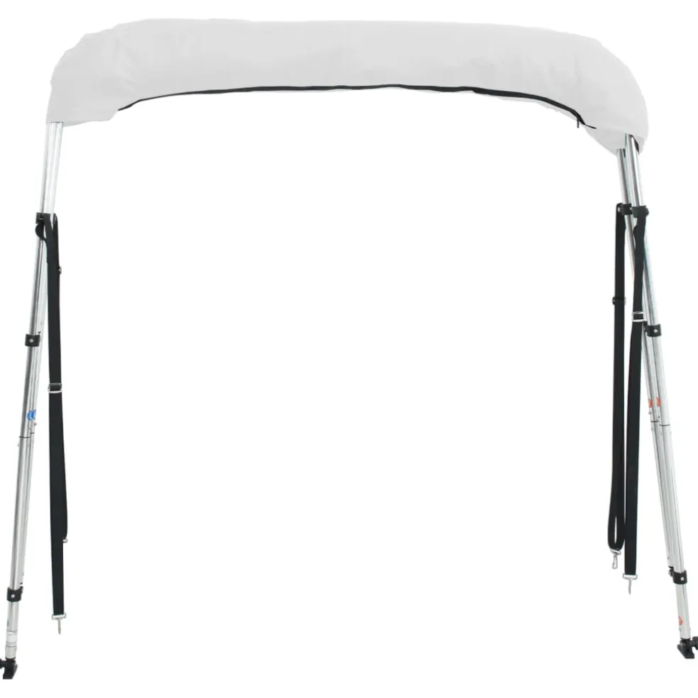 vidaXL Biminitop 3 bogen met mesh zijwanden 183x(137-152)x137 cm