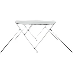 vidaXL Biminitop 3 bogen met mesh zijwanden 183x(137-152)x137 cm