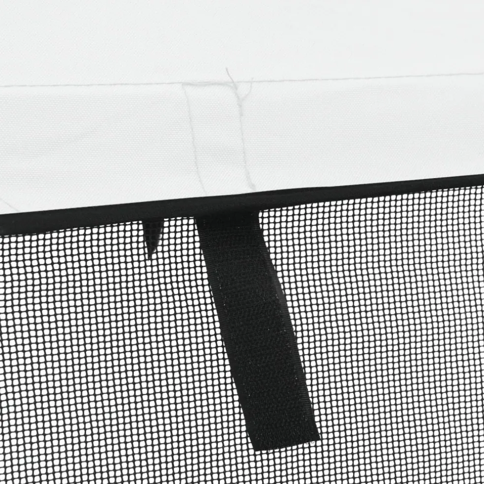 vidaXL Biminitop 3 bogen met mesh zijwanden 183x(137-152)x137 cm