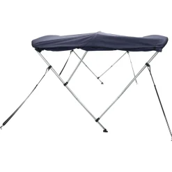 vidaXL Biminitop 3 bogen met zijwanden 183x(137-152)x137 cm