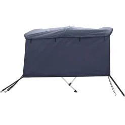 vidaXL Biminitop 3 bogen met zijwanden 183x(137-152)x137 cm