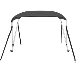 vidaXL Biminitop 2-boogs 150x120x110 cm antracietkleurig