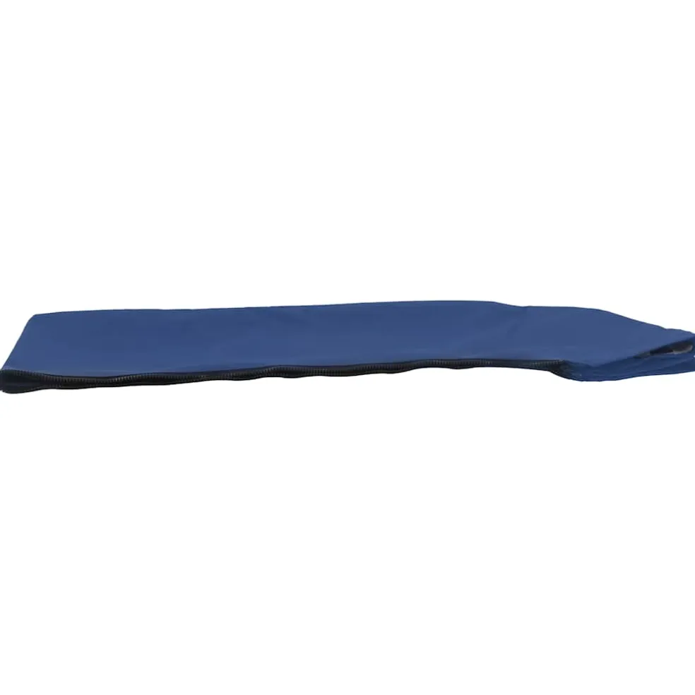 vidaXL Biminitop 3-boogs 183x140x137 cm blauw