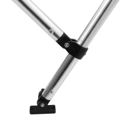 vidaXL Biminitop 3-boogs 183x140x137 cm blauw
