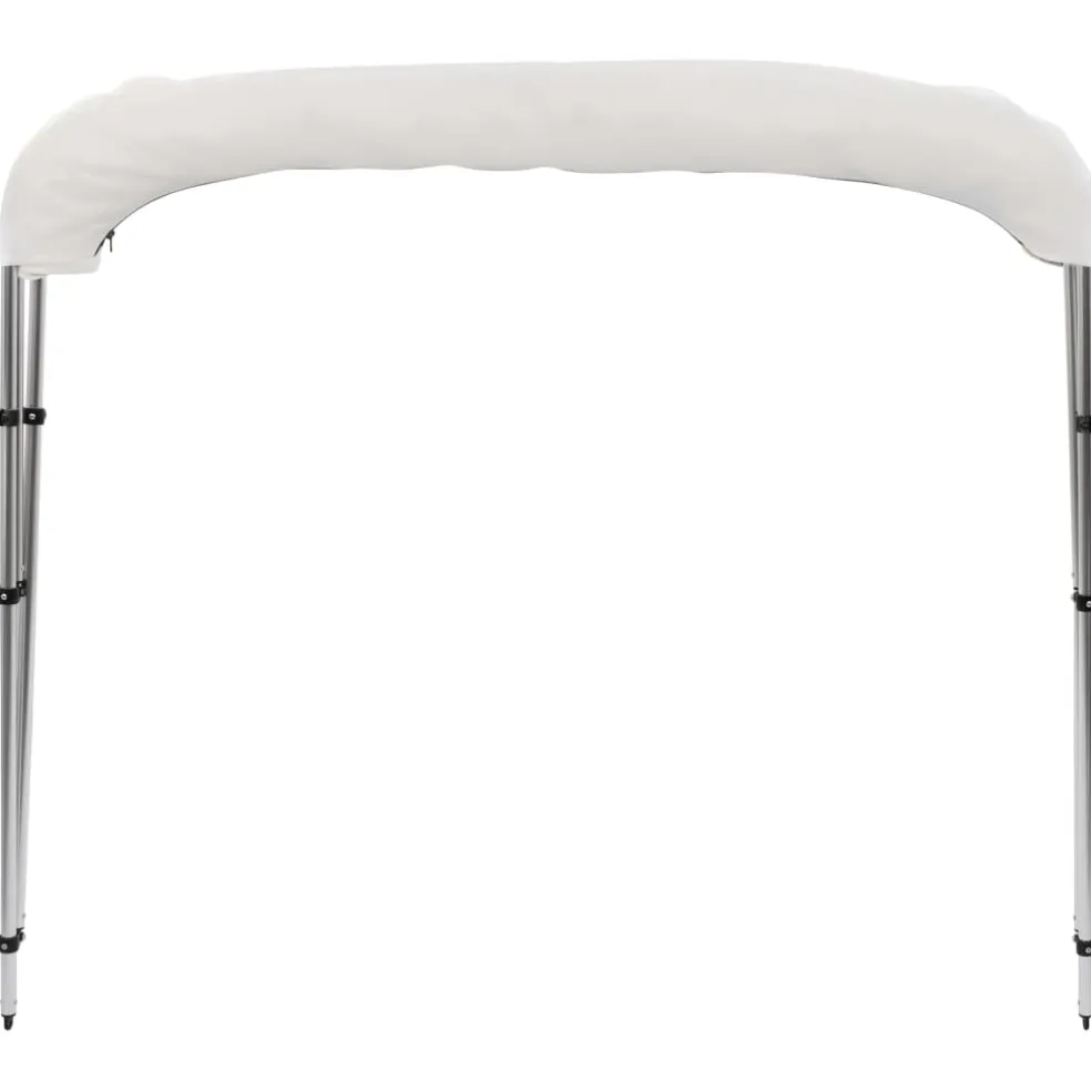 vidaXL Biminitop 3-boogs 183x140x137 cm wit