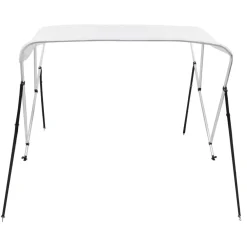vidaXL Biminitop 3-boogs 183x140x137 cm wit