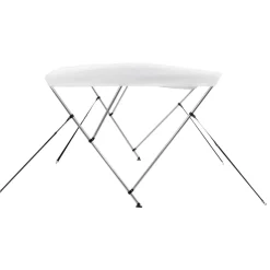 vidaXL Biminitop 3-boogs 183x140x137 cm wit