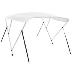 vidaXL Biminitop 3-boogs 183x140x137 cm wit