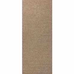 vidaXL Binnen- en buitentapijt AGIRA Naturel 150 x 80 cm Polyester