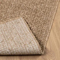 vidaXL Binnen- en buitentapijt AGIRA Naturel 150 x 80 cm Polyester