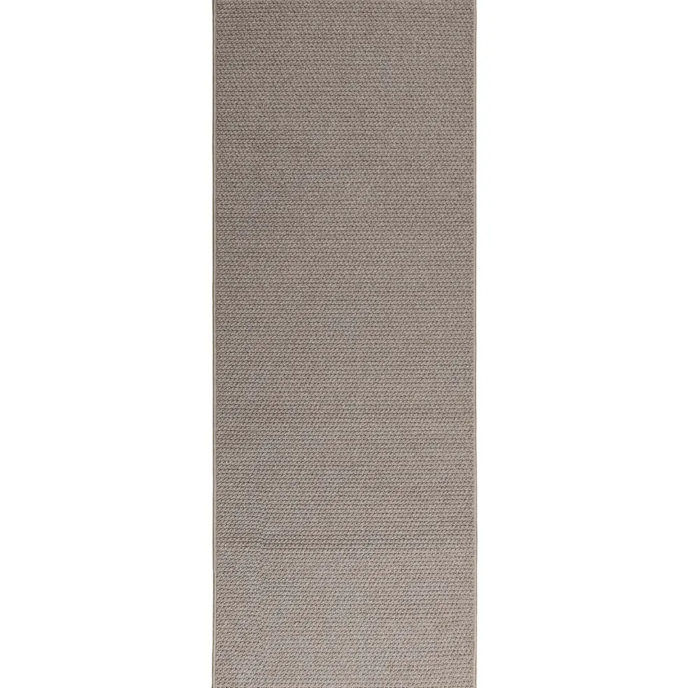 vidaXL Binnen kleed LUGO Crème en Taupe 80 x 150 cm Polyester
