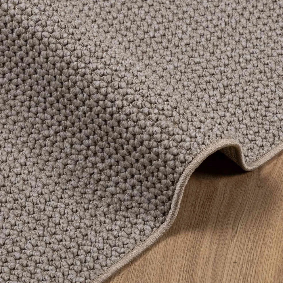 vidaXL Binnen kleed LUGO Crème en Taupe 80 x 150 cm Polyester