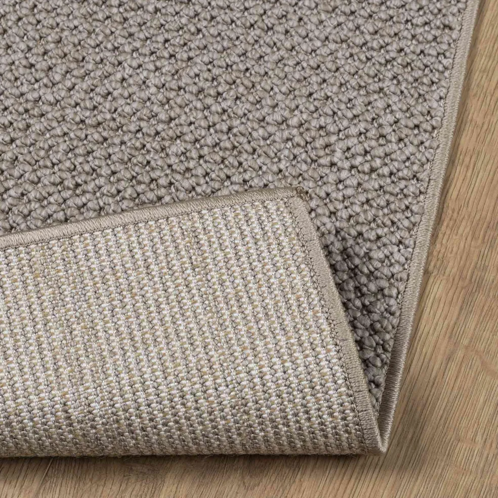 vidaXL Binnen kleed LUGO Crème en Taupe 80 x 150 cm Polyester